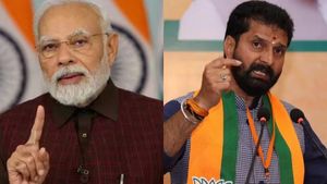 பயங்கரவாதிகளே.. மோடி மீண்டும் பிரதமரானால் உங்கள் வாலுடன் தலையும் துண்டிக்கப்படும்: பாஜக சிடி ரவி 