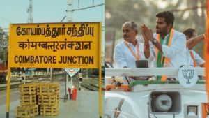 கோவையில் அண்ணாமலை வெல்வாரா? பாஜகவுக்கு அதிர்ச்சி தந்த தந்தி டிவி சர்வே.. வெற்றி யாருக்கு தெரியுமா? 
