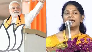  பிரதமர் மோடியின் வெறுப்பு பேச்சால் ஒட்டுமொத்த நாடும் மணிப்பூர் போல ஆகிவிடும்.. கனிமொழி அச்சம்!