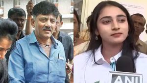 வாரிசை களமிறக்கும் டிகே சிவக்குமார்? அரசியலில் நுழைகிறாரா மகள் ஐஸ்வர்யா? அவரே தந்த விளக்கம் 