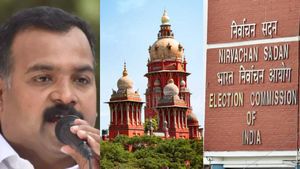 விருதுநகர் வேட்பாளர் மாணிக்கம் தாகூரை தகுதிநீக்கம் செய்ய கோரிய மனு! ஐகோர்ட்டில் தேர்தல் ஆணையம் உறுதி 
