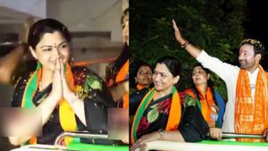 ஹெல்த் சரியில்லன்னாங்களே! தமிழகத்தில் பிரச்சாரத்தை தவிர்த்த குஷ்பு! தெலுங்கானாவில் திடீர் பிரச்சாரம் 