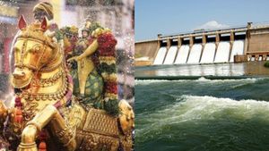 கள்ளழகர் வைகை ஆற்றில் இறங்கும் நிகழ்வு.. வைகையில் இன்று முதல் தண்ணீர் திறப்பு 