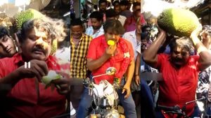 தாமரையை சாப்பிட்டுட்டேன்! இரட்டை இலையை மென்னுட்டேன்.. இனி பலாபழம்தான்.. வேலூரில் மன்சூர் அலப்பறை 