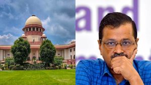  ஜாமீன் ஏன் கேட்கவில்லை.. கெஜ்ரிவால் தரப்பிடம் கேட்ட நீதிபதிகள்.. உச்ச நீதிமன்றத்தில் பரபர வாதம் 