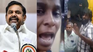 பெண்ணை அடிக்கிறீங்களே..பாஜக முழுக்க ரவுடி! அடாவடி தான் மாற்று அரசியலா? அட்டாக்கை ஆரம்பித்த அதிமுக.!