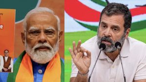  அந்த ’இரண்டு’ வார்த்தைகள் மிஸ் ஆகுதே.. பளபள பாஜக தேர்தல் அறிக்கை..! மோடிக்கு ராகுல் வைத்த செக்..!