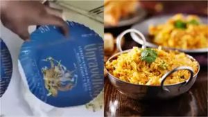 ராமர் படம் போட்ட பேப்பர் பிளேட்டில் சிக்கன் பிரியாணி.. கொந்தளித்த இந்து அமைப்பினர்.. டெல்லியில் பரபர 