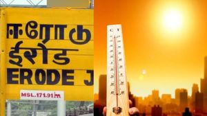  இதுக்கு ஒரு எண்டே இல்லையா?! ஈரோட்டில் 108 டிகிரி பாரன்ஹீட்.. 14 மாவட்டங்களில் சதம் அடித்த வெயில்!