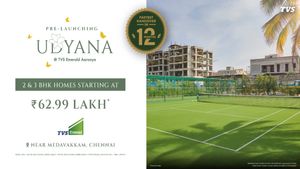 ரிசார்ட் ஸ்டைல் வீடுகள்.. சென்னையில் மிக முக்கிய இடத்தில்.. TVS Emerald Aaranyaவில் உடனே வாங்குங்கள் 