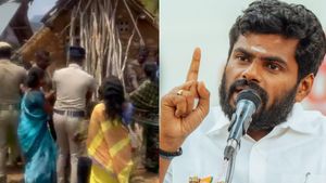  பெண்கள், குழந்தைகள்னு கூட பார்க்காம இப்படியா..? வனப்பகுதி மக்கள் வெளியேற்றத்தைக் கண்டித்த அண்ணாமலை!