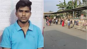 கோவை அருகே மளிகை கடைக்கு விறுவிறுன்னு போன மேத்யூ.. தங்கத்தை பார்த்து தடுமாறிய மனசு.. கடைசியில் ஆப்பு