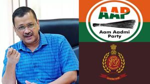 டெல்லி மதுபான கொள்கை வழக்கு! அரவிந்த் கெஜ்ரிவால், ஆம் ஆத்மி மீது ED குற்றப்பத்திரிக்கை தாக்கல் 