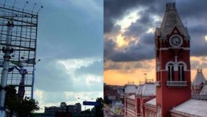 சென்னையில் திடீர் மாற்றம்.. இயல்பை விட மளமளவென குறைந்த வெப்பநிலை.. ஹேப்பியான மக்கள்.. காரணம் இதுதான் 