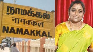 நாமக்கல்லில் வேலை முடிந்து வீடு திரும்பிய பெண் போலீஸ் ஏட்டு.. எமனாக வந்த லாரி.. நொடியில் நடந்த சோகம் 