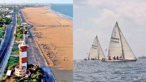 சென்னை மெரினா பீச்சே மாறப்போகுது.. கருணாநிதி பெயரில் பாய்மர படகு அகாடமி.. அனுமதி கோரியது தமிழக அரசு!