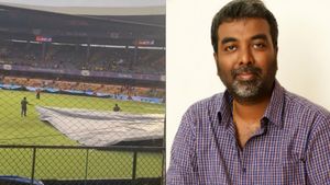  பெங்களூரில் தொடங்கிய மழை.. சிஎஸ்கே vs ஆர்சிபி போட்டி நடக்குமா? இரண்டே வரியில் வெதர்மேன் நறுக்