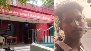  எங்க திருப்பூரு.. எங்க ஸ்டேஷன்.. என்ன செய்ய முடியும்? ஓடும் ரயிலில் பயணிகளை மிரட்டிய போதை இளைஞர்கள்