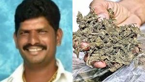 ’தளபதி’ பாட்டுல சொன்னார்.. இவர் செஞ்சுட்டாரே! வீட்டில் கஞ்சா.. தவெக நிர்வாகி ’சுறா’ பாஸ்கர் கைது! 