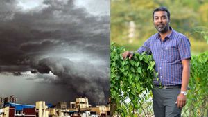 கோவையை சூழந்த மழை மேகங்கள்.. தமிழ்நாடு வெதர்மேன் சொன்ன குட் நியூஸ்! வதக்கி எடுத்த வெயிலுக்கு ரெஸ்ட் 