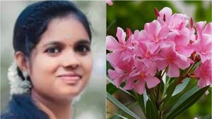 லண்டனில் வேலை கிடைத்த சந்தோசம்.. போனில் பேசியபடி, அரளி பூவை பிய்த்து சாப்பிட்ட பெண்.. சோகம் 