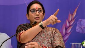  ஸ்மிருதி இரானிக்கு ஓட்டு போட மாட்டோம்.. உறுதி ஏற்ற ராஜ்புத் சமூகத்தினர்! பாஜகவுக்கு சிக்கல் 