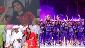 ‛கண் கலங்கிய காவ்யா’.. கலங்கடித்த ஸ்டார்க் ஹைதராபாத்  வீழ்த்தி கேகேஆர் சாம்பியன்! டிரெண்டிங் மீம்ஸ்