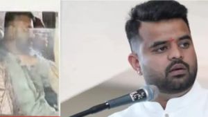 ‛ஆபாச வீடியோ’ வழக்கில் பிரஜ்வல் ரேவண்ணா கைது.. நள்ளிரவில் பெங்களூர் ஏர்போர்ட்டில் தூக்கிய போலீஸ்