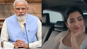 இந்தியாவின் வளர்ச்சியை பாருங்கள்.. பாஜக ஆட்சியை புகழ்ந்த ராஷ்மிகா.. உடனே மோடி கொடுத்த ரியாக்‌ஷன்
