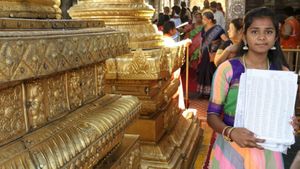திருப்பதியில் விஐபி தரிசனம் வேண்டுமா? இதை செய்யுங்க! மாணவிக்கு கைக்கொடுத்த 1000116 கோவிந்தா நாமம்