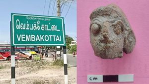  சுடுமண்ணால் ஆன பெண்ணின் தலை.. ஒட்டுமொத்த தமிழ்நாடே வியந்து நோக்கும் வெம்பக்கோட்டை அகழாய்வு! 