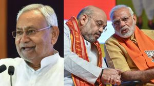 பாஜகவை பயத்திலேயே வைக்கும் நிதிஷ் குமார்.. மோடி - அமித்ஷா எப்படி சமாளிக்க போகிறார்கள்? புது தலைவலி 