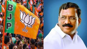 பஞ்சாயத்து.. புதுச்சேரியிலும் பாஜக தோல்வி.. பதவி விலகுங்க தலைவரே.. ஒரே போடாக போட்ட சாமிநாதன்!