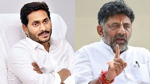 காங்கிரஸில் இணையும் ஜெகன் மோகன்?.. டிகே சிவக்குமாருடன் பேச்சுவார்த்தை! கலையும் ஒய்எஸ்ஆர் காங்கிரஸ் 