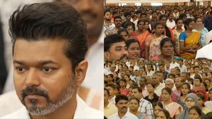  தமிழ்த்தாய் வாழ்த்து விஷயத்தில் சொதப்பல்! வேகமாக ஷேராகும் விஜய் வீடியோ! விஷயம் இதுதான்
