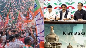 லோக்சபா தேர்தல்: கர்நாடகாவில் ஆளும் காங்கிரஸ் அபாரம்! ஜேடிஎஸ் தயவால் 'கவுரவமாக' தப்பிய பாஜக! 