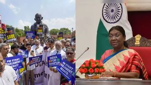 “வடகிழக்கு இருக்கட்டும்.. மணிப்பூர் குறித்து பேசுங்க!” ஜனாதிபதி உரைக்கு எதிராக முழக்கம் 