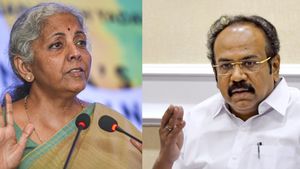 நிதி குறைப்பு- மாநிலங்கள் தலையில் மத்திய அரசு திட்டங்கள்:நிர்மலா சீதாராமனுடன் மோதிய தங்கம் தென்னரசு! 
