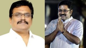 தேனியில் குருவை வீழ்த்தும் சிஷ்யன்.. டிடிவிவிக்கு ஷாக் தரும் தங்க தமிழ் செல்வன் - தந்தி டிவி ரிசல்ட்