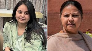 லாலு பிரசாத்துக்கு கிட்னி கொடுத்த மகள் ரோஹிணி ஆச்சார்யா தோல்வி முகம்! மூத்த மகள் மிசா பாரதி முன்னிலை