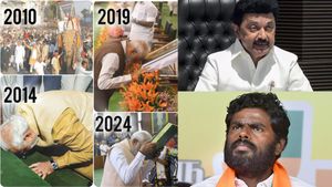 அரசியல் சாசனத்திற்கு மோடி தலைவணங்கிய விவகாரம்! போகாத ஊருக்கு வழி தேடாதீர் முதல்வரே! அண்ணாமலை தாக்கு 