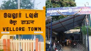 வேலூர் சார் பதிவாளர் ஆபீசில்.. இரவில் நுழைந்தது யார் பாருங்க.. கரண்ட் வேற போயிருச்சு.. மலைத்த காட்பாடி
