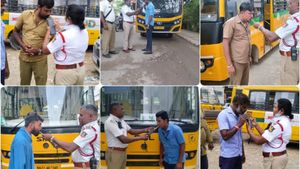 குழந்தைகள்னு கூட பார்க்கல! வயிறு முட்ட குடிச்சிட்டு ஸ்கூல் பஸ் ஓட்டிய 23 டிரைவர்கள் மீது வழக்கு