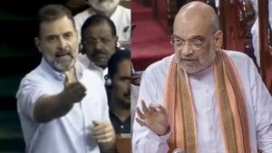 சட்டென விட்ட வார்த்தை.. ராகுல் காந்தியின் பேச்சு அபாண்டம்.. ஆவேசமான அமித்ஷா.. லோக்சபாவில் பரபரப்பு 