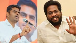 அரசியலுக்கு வந்தீங்களா, நடிக்க வந்தீங்களா அண்ணாமலை? திருச்சி சூர்யா சிவா சரமாரி கேள்வி 