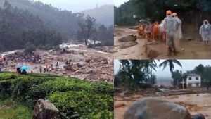 வயநாட்டை மீண்டும் உலுக்கிய நிலச்சரிவு! அதிகாலை நடந்த 2 சம்பவங்கள்! சிக்கிய 400 குடும்பங்கள்.. வீடியோ 
