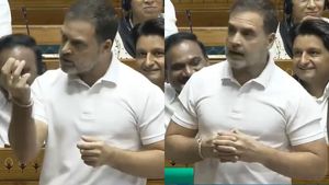 ”ஜிஎஸ்டி” வரி பயங்கரவாதத்தை ஏவிவிட்டுள்ளது மத்திய பாஜக அரசு- லோக்சபாவில் ராகுல் காந்தி கடும் தாக்கு! 