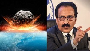 பூமியை தாக்கும் ராட்சத விண்கல்.. பூமி மொத்தமாக அழியும் அபாயம்! எச்சரிக்கும் இஸ்ரோ தலைவர் சோம்நாத்