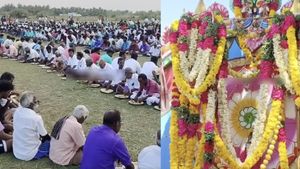 மலை மலையாய் சோறு.. அண்டா அண்டாவாய் ஆட்டுக் கறி! புதுக்கோட்டை ஃபுல்லா கறி வாசம்.. அதென்ன செங்கிடாய்?