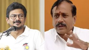  உதயநிதி ஸ்டாலின் துணை முதல்வரானால் இந்து தர்மத்திற்கு மிகப்பெரிய ஆபத்து.. எச்.ராஜா பகீர் கருத்து!